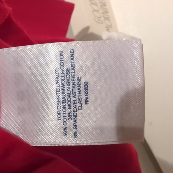 Lands end XXS cherry red long Sleeve tee - Picture 5 of 5